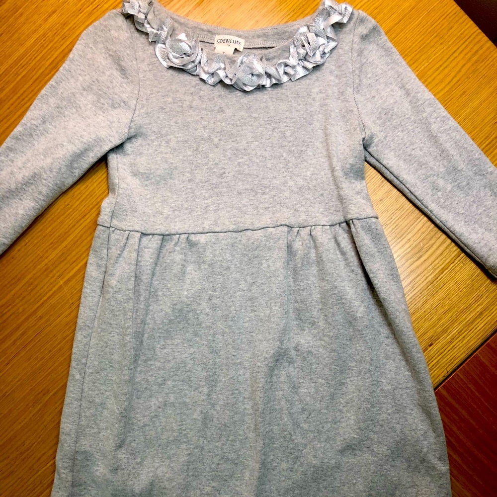 Crewcuts Girls Grey Dress